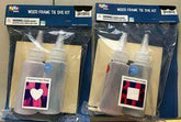 WOOD FRAME TIE DYE KIT