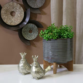 Sagebrook Home S/2, Gold 2pc Bird Figurines, 5.5x3.5x5.5, (12457-02)