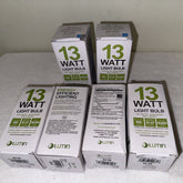 13w Half Full Spiral Light Bulb