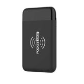 Pocket Juice 8K Qi Wireless Portable Charger - 8 000mAh Battery Power Bank with Dual-USB Ports