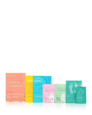 Patchology Sunday Funday Self Care Skin Care Kit  6 Piece Set