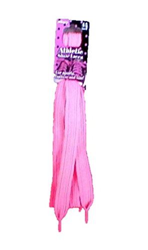 Hot Pink Jumbo Shoelaces - 45 Inch