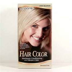 Nu-Pore Hair Color - Light Blonde Case Pack 24