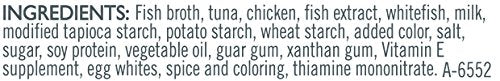 Purina Fancy Feast Broth For Cats, Creamy, With Tuna Chicken & Whitefish, 1.4-Ounce Pouch
