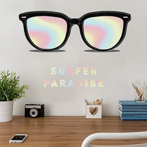 RoomMates RMK4133GM Holographic Sunglasses Giant Peel and Stick Wall Decal