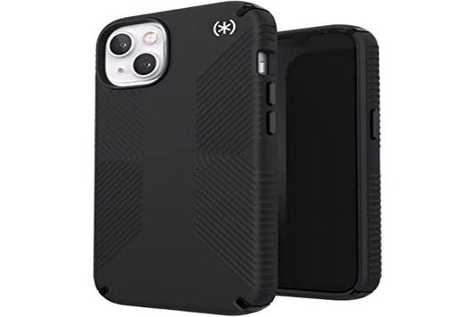 Speck Presidio2 Grip Case for iPhone 13 with MICROBAN, Black