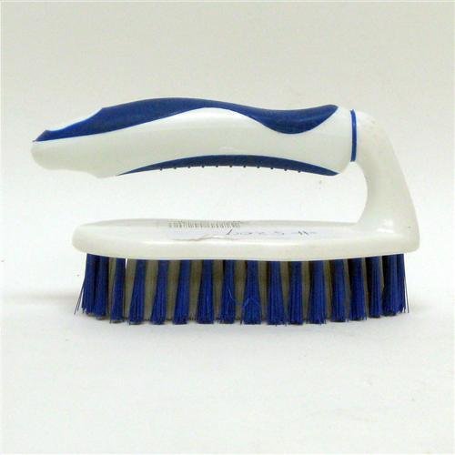 Rinso Scrub Brush with Handle- 5"x2.5x1.25" - multiple colors