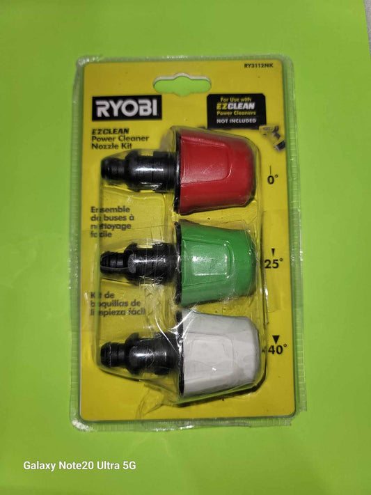RYOBI EZClean Power Cleaner Nozzle Accessory Kit - Like New