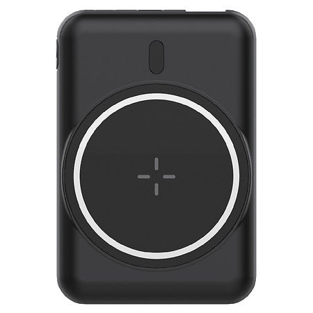 Just Wireless 5000mAh Dual Port Portable Power Bank - Black
