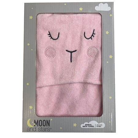 Moon & Stars Bunny Bath Towel - 1.0 ea