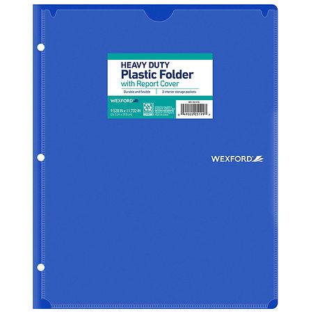 Wexford Plastic Folder - 1.0 ea