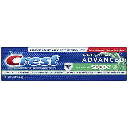 Crest Pro-Health Advanced Plus Scope Toothpaste  Mint  5.1 oz