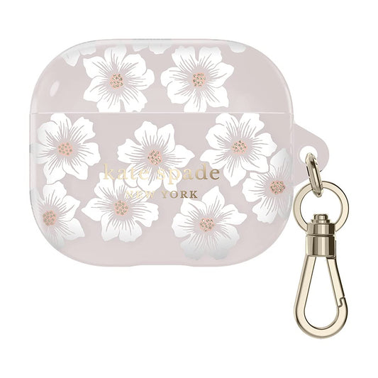 kate spade new york AirPods Case Compatible with AirPods Koi - Hollyhock Cream