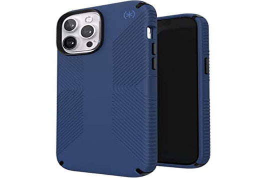 Speck Presidio2 Grip Case for Apple iPhone 13 Pro Max / 12 Pro Max Coastal Blue and Black