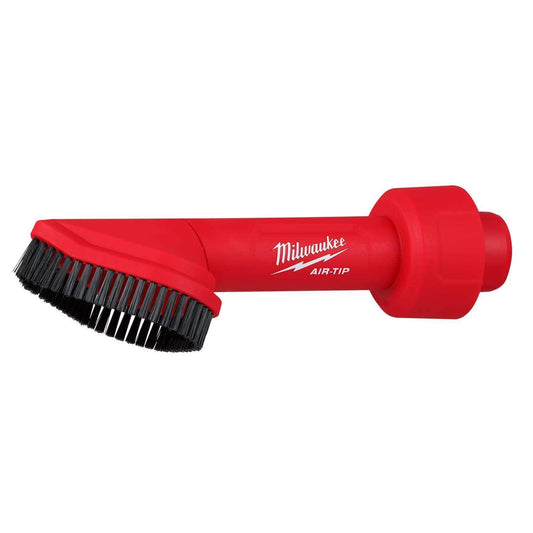 Milwaukee Air-Tip Shop Vac Rotating Corner Brush Tool Wet/Dry Vac Brush Vacuum Attachment