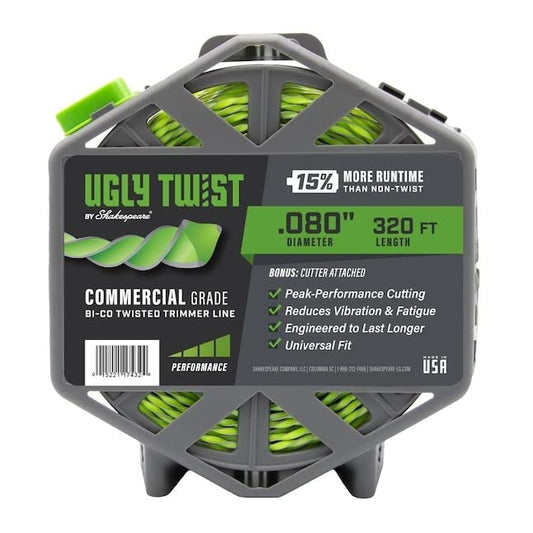 320-ft Spool 0.080-in Ugly Twist Spooled Trimmer Line
