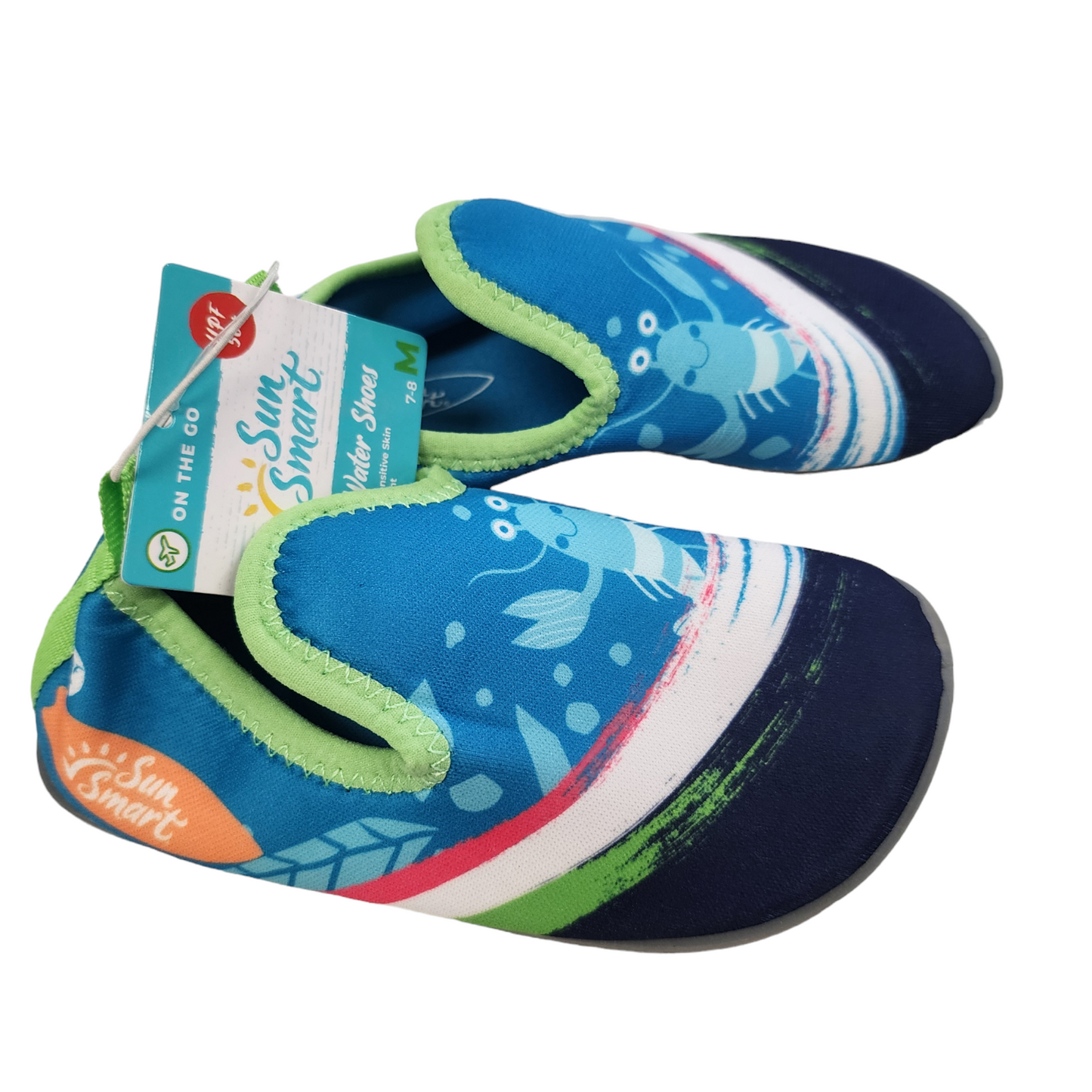 Aqua Leisure Water Shoes Kids Medium 7/8