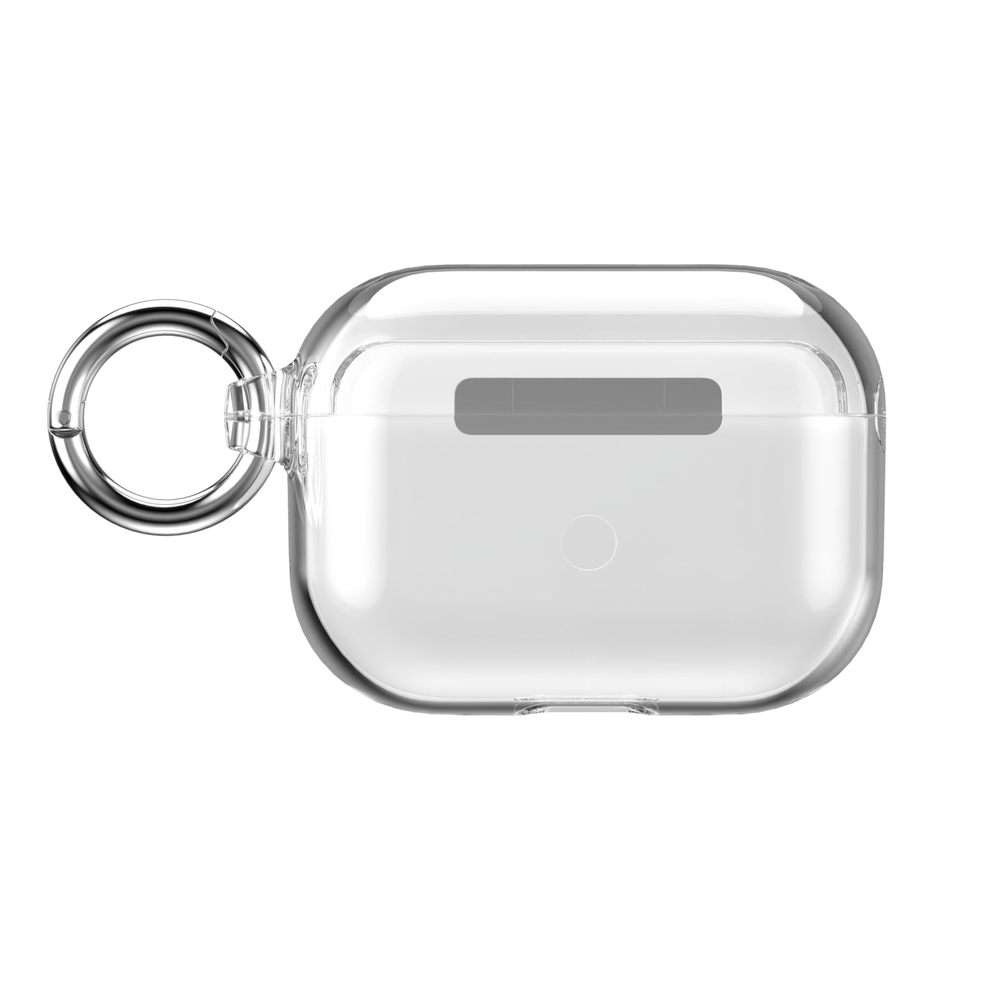 Speck Clear AirPods Pro Case - for Apple AirPods Pro 1st Gen & AirPods Pro 2nd Gen - Scratch-Resistant Coating with Carabiner Attachment - Presidio Clear
