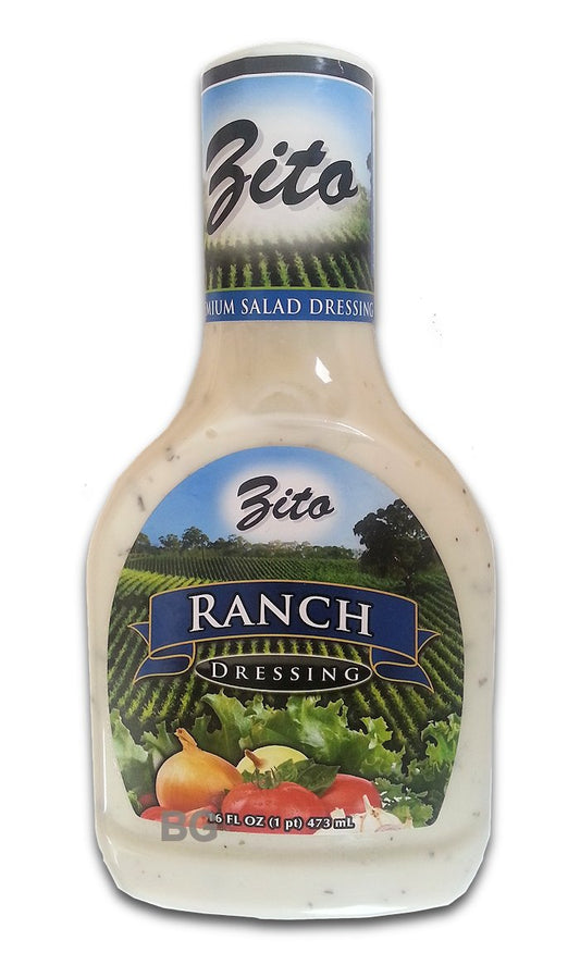 RANCH Dressing by Zito Salad Dinner Food (2 Pack) 16 Fl Oz... mtc