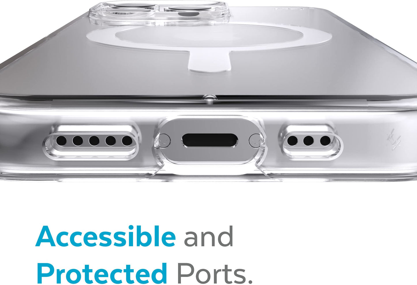 Speck Products Presidio Perfect-Clear Promac MagSafe Case, 6-1/2", Clear
