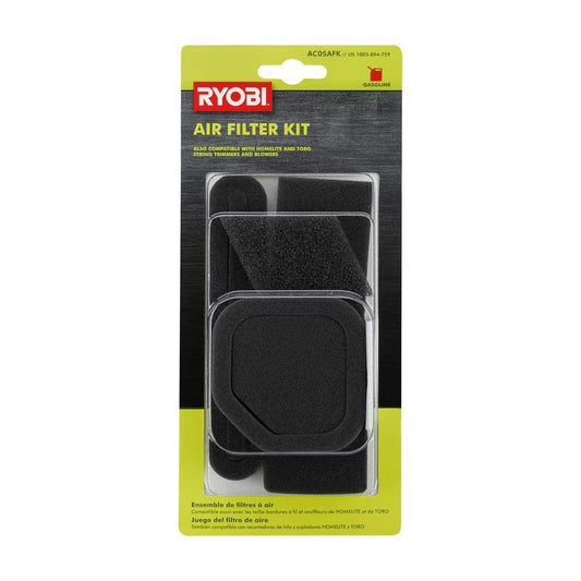 RYOBI AC05AFK Air Filter Kit for Trimmers and Blowers