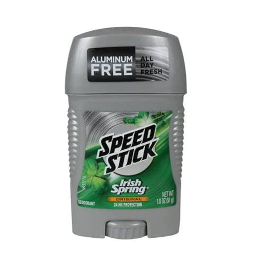 Speed Stick Irish Spring Original Deodorant, 1.8 oz. Sticks - Travel Size