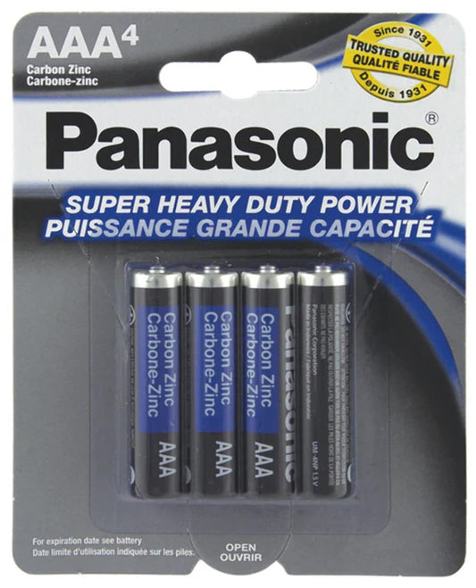 Panasonic AAA Batteries (4 Pack)