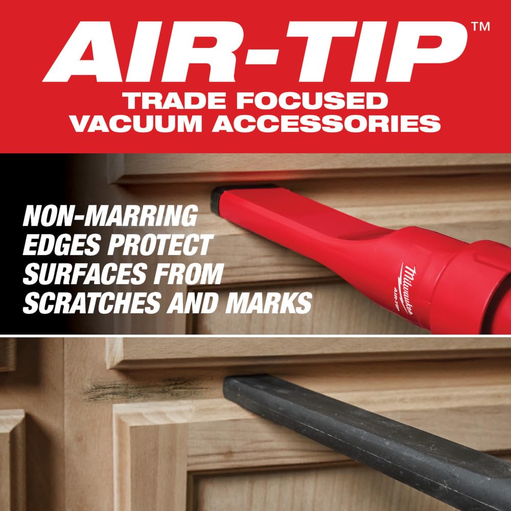 Milwaukee Electric Tool Air-tip Vacuum Attachment Non-marring Utility