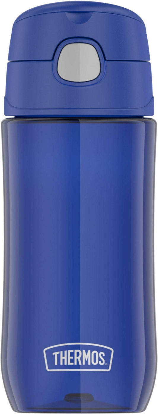 THERMOS FUNTAINER 16 Ounce Plastic Hydration Bottle with Spout, Blueberry