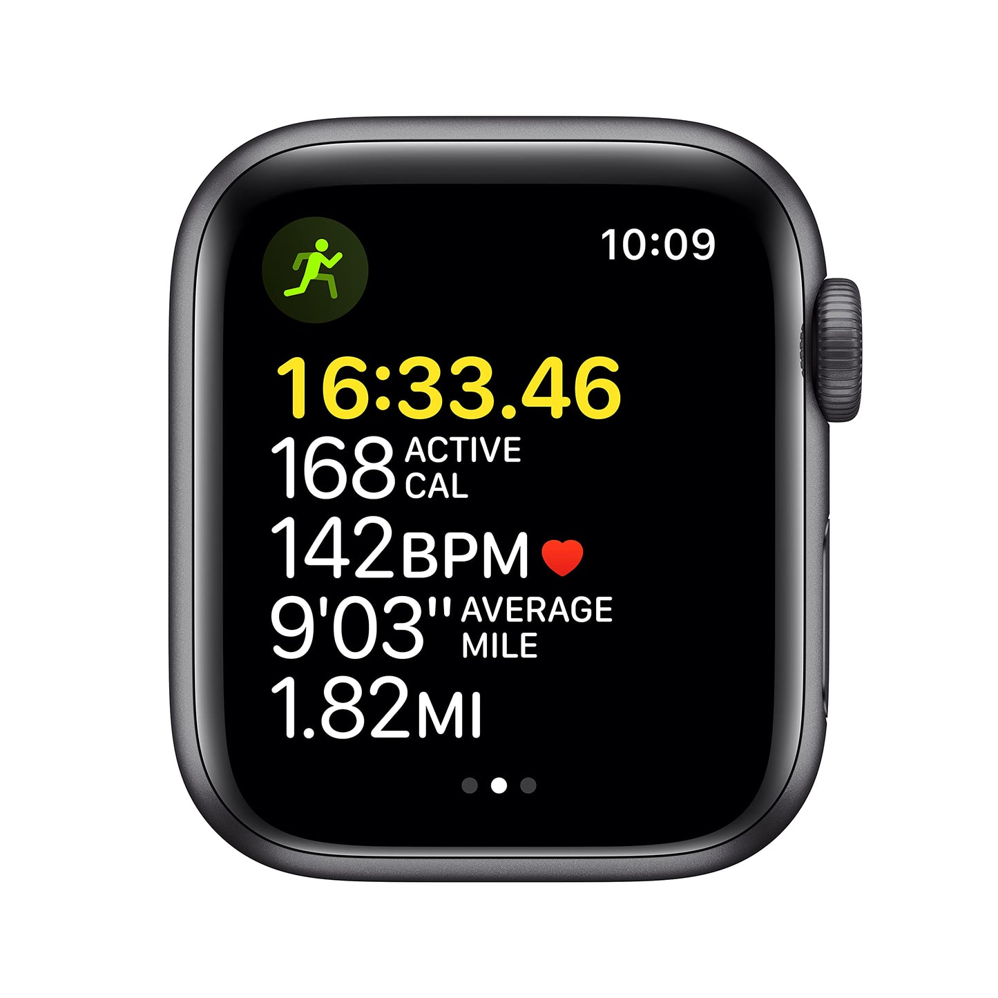 Apple Watch SE (Gen 1) [GPS 40mm] Smart Watch w/Space Grey Aluminium Case with Midnight Sport Band. Fitness & Activity Tracker, Heart Rate Monitor, Retina Display, Water Resistant - Like New