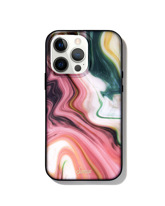 Sonix Phone Case for iPhone 13 Pro | 10ft Drop Tested | Marble Print | Agate