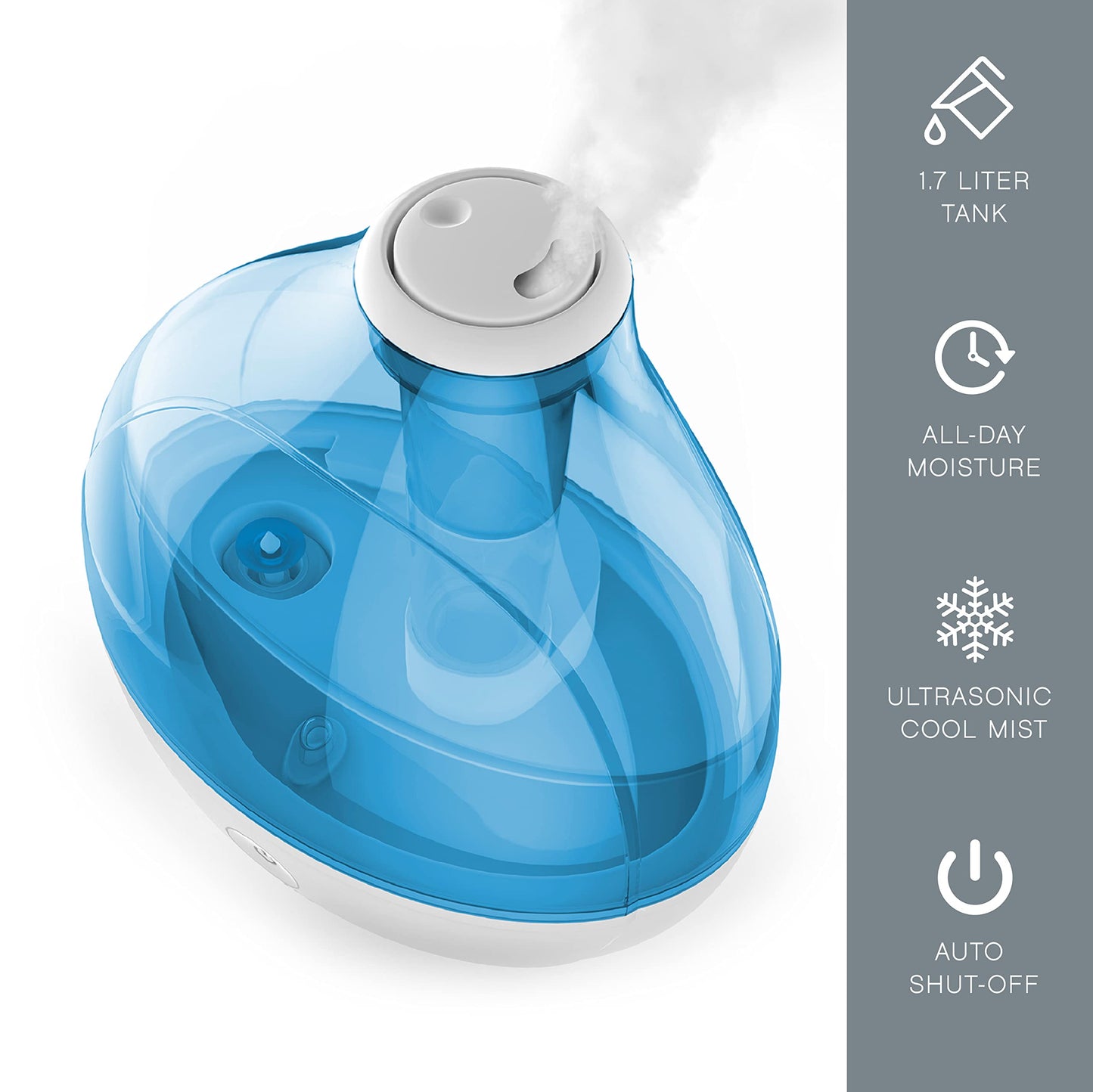 MistAire Ultrasonic Cool Mist Humidifier