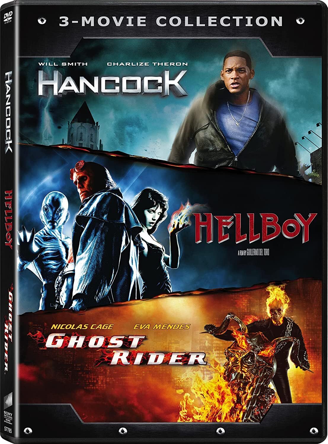 Ghost Rider (2007) / Hancock / Hellboy (2004) - Set