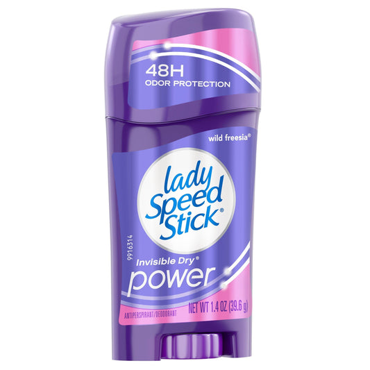 Mennen Lady Speed Stick Invisible Dry Deodorant Wild Freesia, 1.4 Ounce