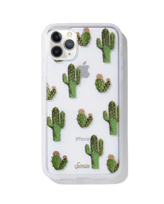 Sonix Prickly Pear Case for iPhone 11 Pro [10ft Drop Tested] Protective Clear Cactus Case for Apple iPhone 11 Pro