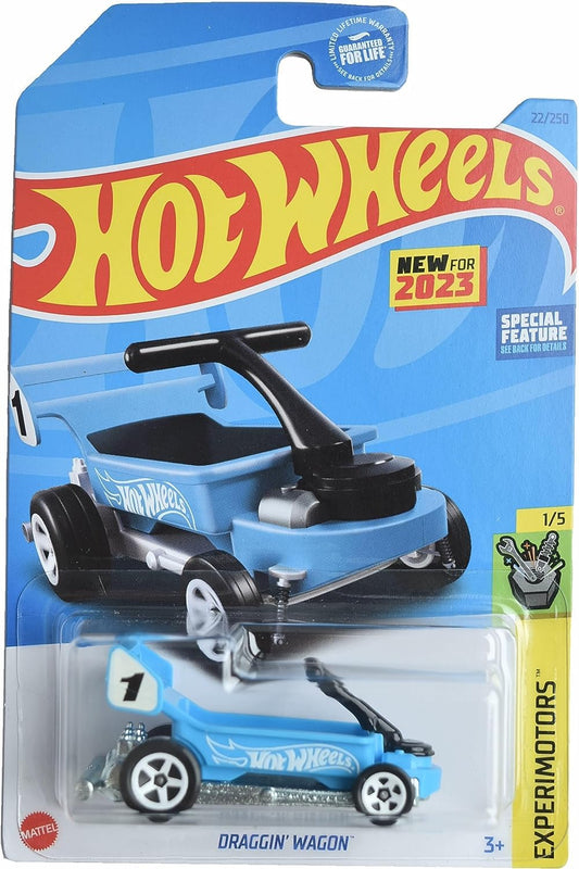 Hot Wheels Draggin Wagon, Experimotors 1/5 [Blue] 22/250