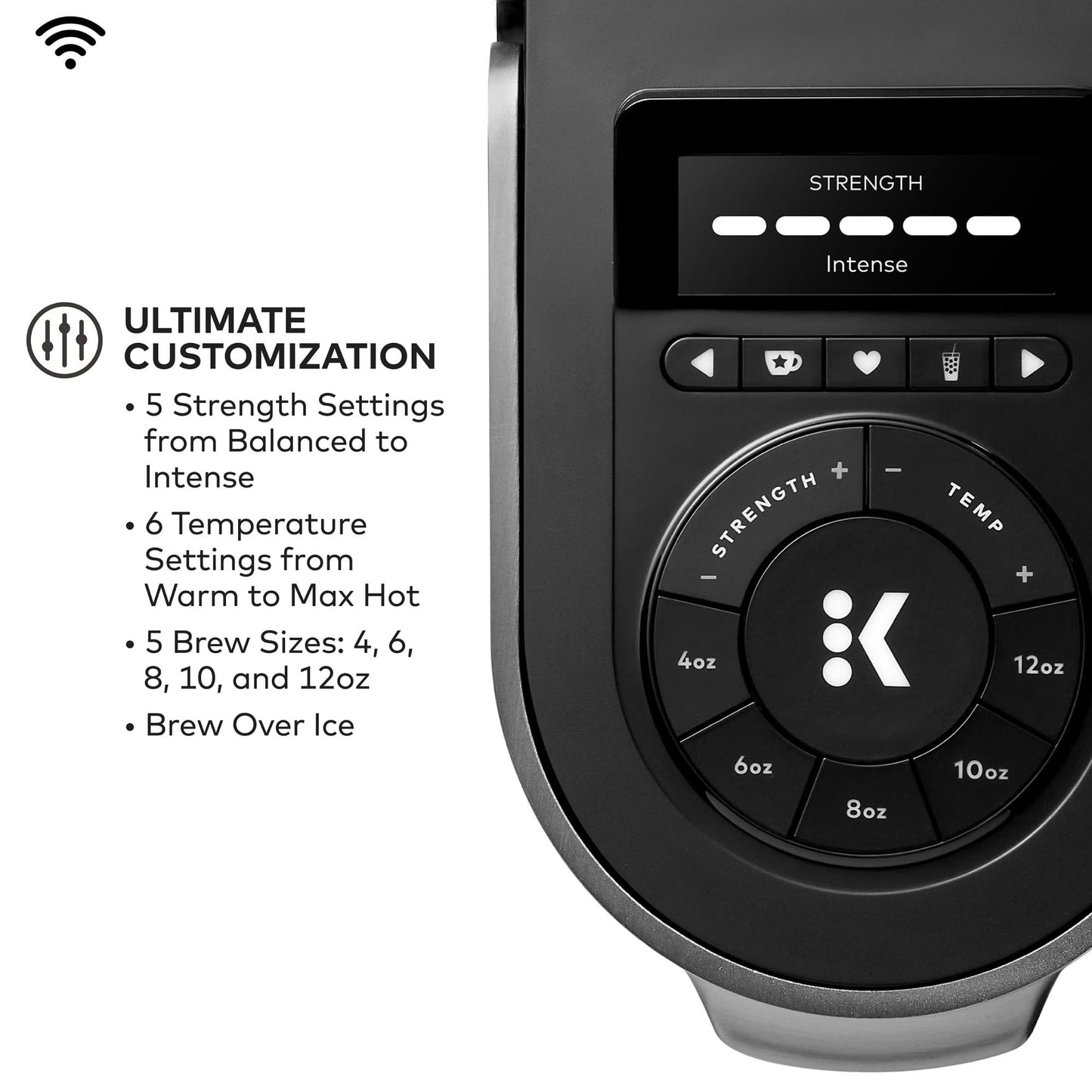 Keurig® K-Supreme Plus SMART Single Serve K-Cup Pod Coffee Maker, Black - Like New