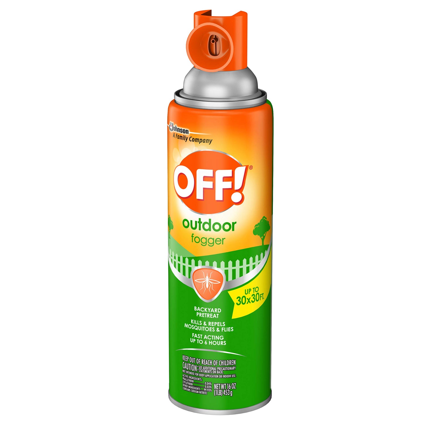OFF! Outdoor Fogger, 16 OZ Mosquito and Fly Repellant (Pack - 3)
