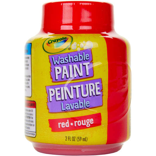 Crayola® Washable Paint, 2 Oz, Red
