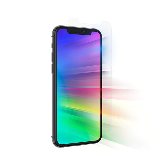 ZAGG invisibleShield Glass Elite VisionGuard+- Screen Protector - with Blue Light Filter - for iPhone 11 Pro, iPhone Xs, iPhone X - Impact Protection