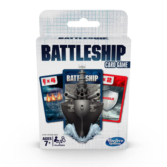 HASBRO HSBE7971 Battleship Classic Card Game, Pack of 8