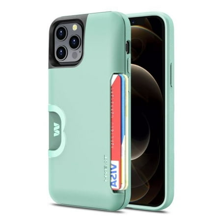 MyBat Slide Series Case Compatible With Apple iPhone 12 Pro Max (6.7) - Sage