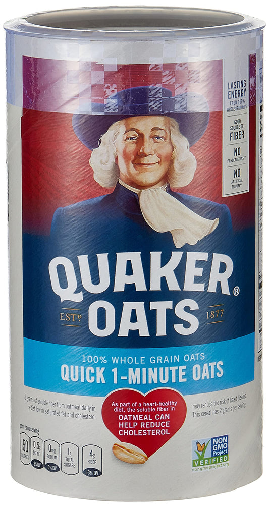 Quaker Quick 1-Minute Oats, 18 Oz