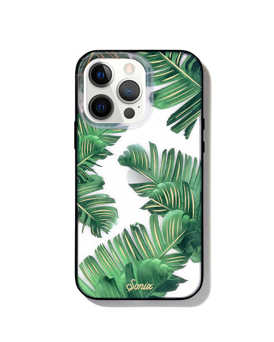 Sonix Phone Case for iPhone 13 Pro | 10ft Drop Tested | Palm Leaf Print | Bahamas