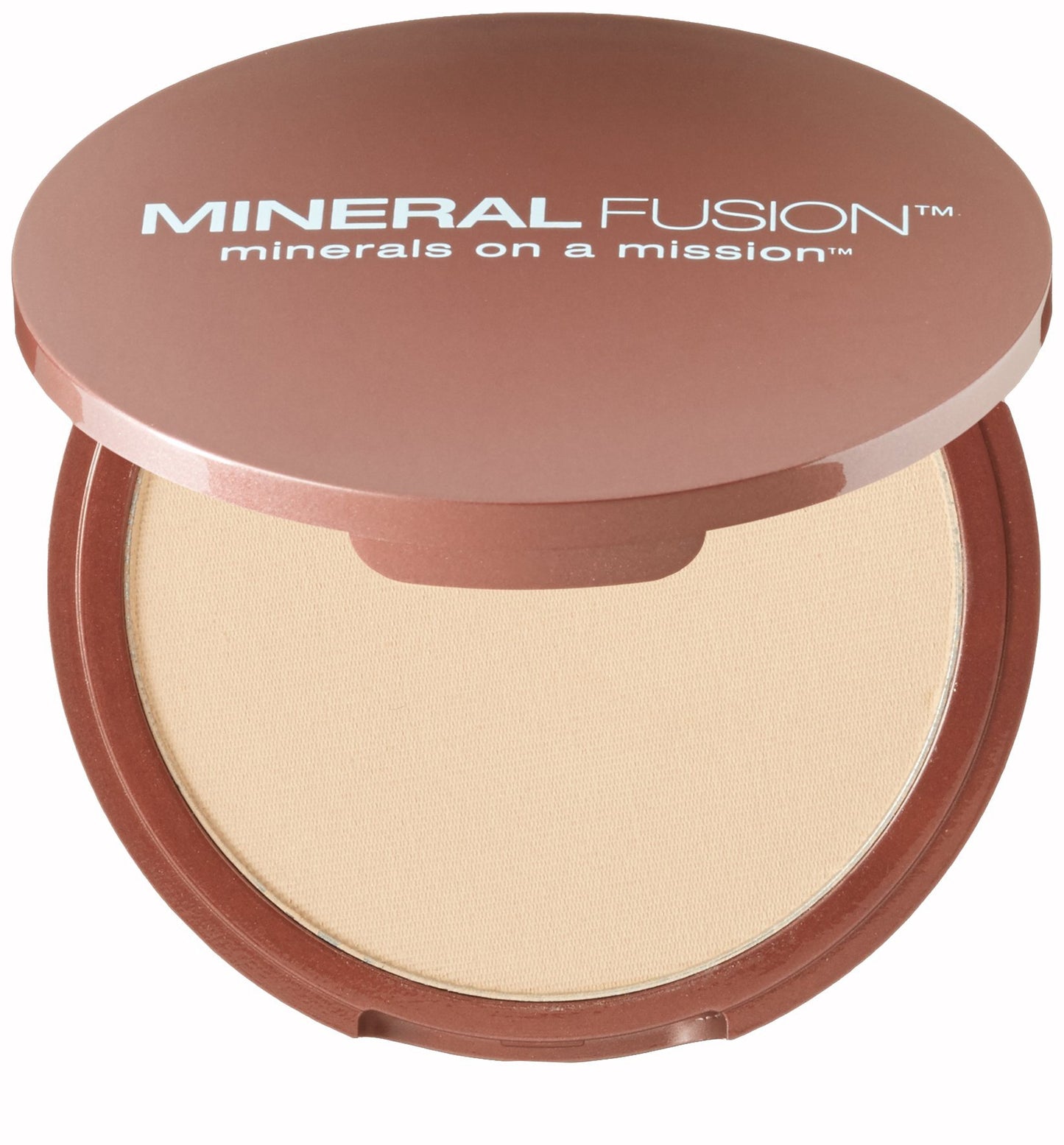 Mineral Fusion Pressed Makeup Powder Foundation, Warm, 0.32 Ounce