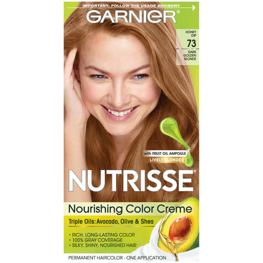 Garnier Nutrisse Nourishing Color Creme, 73 Dark Golden Blonde