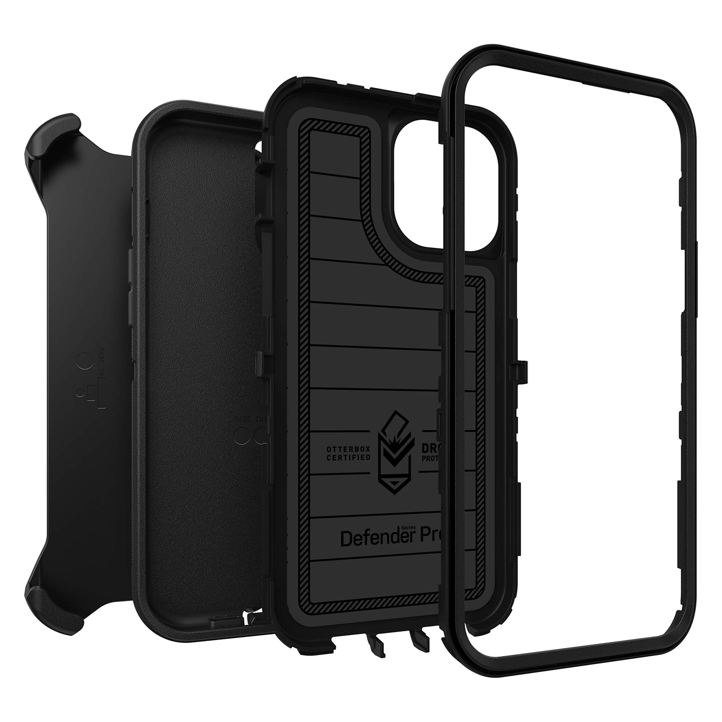OtterBox Defender Series Pro Phone Case for Apple iPhone 12 Pro Max (Black)