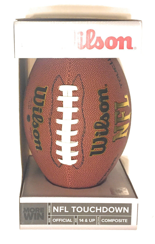 Wilson Sporting Goods Wilson NFL Touchdown Soft Composite Leather Football