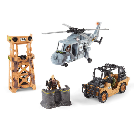 True Heroes Military Playset with Tower