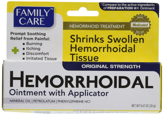 Anesthetic Hemorrhoid Ointment with Applicator 0.71 oz